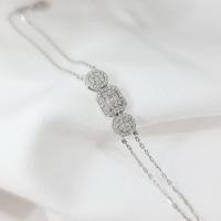 ราคา Amantio Diamondสร้อยข้อมือเพชรแท้ 18k white gold (42730647266)