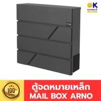ราคา ตู้จดหมาย มินิมอล Minimal Mailbox ตู้ไปรษณีย์ ตู้จดหมายเหล็ก ตู้จดหมายลอฟท์ ใส่เอกสาร สีดำ mail box (47306259556)