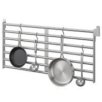 ราคา IKEA KUNGSFORS ตะแกรงติดผนัง สแตนเลส Penyangkut kuali (48457919182)