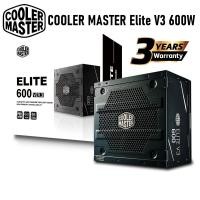 ราคา POWER SUPPLY (อุปกรณ์จ่ายไฟ) COOLER MASTER Elite V3 600W ประกัน 3 ปี (2215418572)