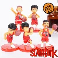 ราคา พร้อมส่ง ครบชุด 5 ตัวโมเดล สแลมดังก์ SlamDunk ขนาด 7 ซม. เกรดพรีเมี่ยม งานสวยมาก มีฐานให้ น่ารัก น่าสะสมครับผม❤ (11413680610)