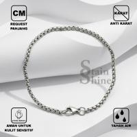 ราคา สร้อยข้อมือโซ่โปโลสแตนเลสพรีเมี่ยม-ป้องกันสนิมป้องกันการจางหาย-หรูหราเรียบง่ายมินิมอล-เหมาะสําหรับผู้ชายและผู้หญิง-แข็งแรงทนทานสบายทุกวัน-แฟชั่นเกาหลีมีสไตล์-มีขอ ของขวัญสุดพิเศษ/ของขวัญ – (2854466771