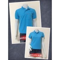ราคา เสื้อโปโลชายและหญิง สีฟ้าเข้ม 43 (ตรากวางแท้) By Geeko (3718628108)