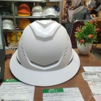 ราคา MSA Fullbrim NEW Fastrack หมวกนิรภัยสีขาว / หมวกกันน็อค MSA Fullbrim C1 ล่าสุด SNI Original (52258251518)