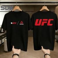 ราคา 【ลาย UFC และ Reebok ด้านหน้า ลาย UFC ด้านหลัง】พร้อมส่ง เสื้อยืดผู้ชาย สไตล์เกาหลี ใส่สบายสุดๆ Tshirt (54563139510)