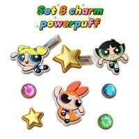 ราคา SET CHARM POWERPUFF GIRLS ATTACHED TO SLIPPERS (43220451664)