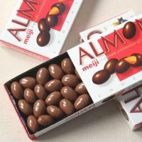 ราคา 小零食巧克力明治MEIJI杏仁夹心巧克力榛仁260706 Snacks Chocolate Meiji Almond Filled Chocolate with Hazelnuts 260706 (56763472161)