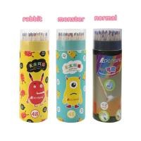 ราคา สีไม้ ลบได้ 48 สี พร้อมยางลบ สุ่มลายนะคะ (2689888510)