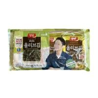 ราคา สาหร่ายทะเลปรุงรส ด้วยน้ำมันมะกอก ตรา ยังบัน YANGBAN Seasoned Laver with Olive Oil (26553299149)