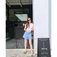 ราคา White Passion- Belle Shorts - Sky ฟ้า (4350773880)