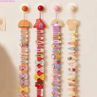 ราคา RADIANTBEAM เครื่องประดับผม, ที่ใส่กิ๊บติดผมแบบแขวนประหยัดพื้นที่ติดผนัง, นุ่มพร้อมเชือกแขวน Vibrant สียืดเครื่องประดับเด็กที่คาดผม (53015901549)