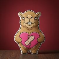 ราคา หมอนไดคัท พิมพ์2ด้าน หมอนสกรีนรูป ตุ๊กตาน่าเกียด ของขวัญแปลก Ugly Pillow Doll FUNYK11 camel (56904097026)