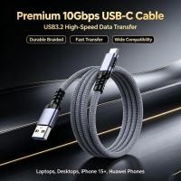 ราคา LIKAIYU 2 M/3 M USB 3.2 ประเภท C Gen2 สาย 10Gbps Data Transfer USB C SSD สาย 3A 60W QC 3.0 Fast ชาร์จโทรศัพท์มือถือ forTecno Camon 40Pro 5G ประเภท C Fast charing สาย (48814134094)