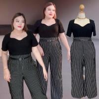 ราคา ชุดเซต3ชิ้นเสื้อ+กางเกง+เข็มขัด สาวอวบอ้วนเสื้อผ้าสาวอวบ (18887592974)