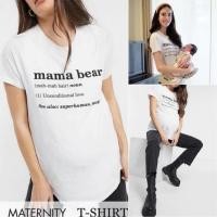 ราคา SS1 เสื้อยืดแขนสั้นคอกลมคนท้อง เสื้อคนท้อง (24096275454)