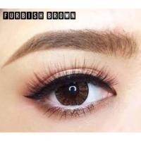 ราคา มีค่าสายตา Wink furbish /Elsa Gray Brown บิ๊กอาย สุดปัง คอนแทคเลนส์ รายเดือน มีอย แถมตลับฟรี เลนส์นิ่ม สวยปังมาก (26024938753)