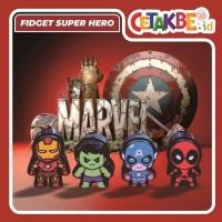 ราคา GANTUNGAN IRON MAN CLICKER KEYCHAIN - CAPTAIN AMERICA - HULK - DEADPOOL - FIDGET MARVEL (54316441644)