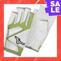 ราคา Direct From Japan MIZUNO Park Golf Exclusive Glove Mesh Fingered Type C3JGP81539 White x Green L (41078746603)