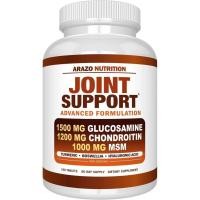 ราคา Arazo Nutrition Glucosamine Chondroitin Turmeric M Boswellia - ข้อต่อเพื่อบรรเทาอาการปวด 180 เม็ดสําหรับ s, หลัง, เข่า, มือ (180 เม็ด) (49216421147)
