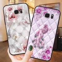 ราคา เคสโทรศัพท์ Samsung s6 / s6 edge / s7 / s7 edge พิมพ์ลายหรูหราสไตล์ผู้หญิง (55462605031)