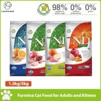 ราคา อาหารแมว Farmina สําหรับผู้ใหญ่และลูกแมว ไก่ทับทิม เนื้อแกะ บลูเบอร์รี่ เป็ด ฟักทอง อาหารแมว 1.5กก./5กก. (44025440191)