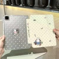 ราคา Polka-dot ขี่จักรยาน Miffy กระต่าย ipad12 รุ่น pro11 นิ้ว A16 แท็บเล็ต MINI7 ฝาครอบป้องกัน air6/7 เกราะป้องกัน (48512120647)