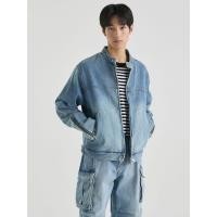 ราคา DENIM Musinsa Standard Racing TRUCKER Jacket – Denim Racing Trucker Jacket - MMENJ102 (54301903089)