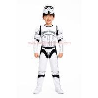 ราคา คอสเพลย์เด็ก Jedi Stormtrooper ทหารสีขาว Star Wars เครื่องแต่งกายตัวละครภาพยนตร์หนังสือนิทานตัวละคร Hallowee (55516709504)