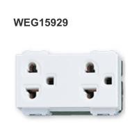 ราคา เต้ารับกร์าวคู่ panasonic รุ่น WEG 15923-7 (4085055012)
