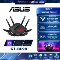 ราคา ASUS ROG Rapture GT-BE98 WiFi 7 Gaming Router Quad-Band เราเตอร์เกมมิ่ง รองรับ 25G Port AiMesh (56162289558)