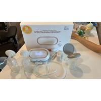ราคา Spectra Dual Compact เครื่องปั๊มนม ระบบ 2 มอเตอร์ พกพาสะดวก ดูดนุ่ม ดูดลึก แถมชุดเก็บนม เพิ่ม2ชุด (40860596526)