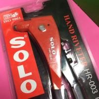 ราคา Solo คีมย้ำรีเวท รุ่น HR-003 โซโล ใช้งาน DIY ย้ำได้ทั้งอลุมิเนียม เหล็ก สแตนเลส (4200315515)