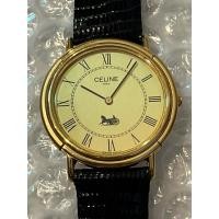 ราคา นาฬิกาข้อมือ Vintage ยี่ห้อ Celine มือสองญี่ปุ่น (สภาพ 95%) คัดพิเศษ ของแท้จากญี่ปุ่น 100% สายหนังแท้ After เปลี่ยนใหม่ (45760488544)