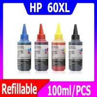 ราคา hp 60xl หมึก hp 60 ดำ hp60xl หมึกรีฟิลใช้ได้กับ HP F4200 F4210 F4230 F4235 F4240 F4250 D2500 D2530 D2545 D2560 D2660 (3990029211)