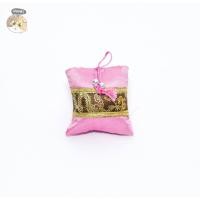 ราคา สินค้าคุณภาพ หมอนสมุนไพรใบชา ใบเล็ก 4x4 inch ไซต์ S หมอนใบชา หมอนดับกลิ่น ของชำร่วย (6565664764)