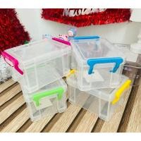 ราคา กล่องใส่เหรียญ 1/2/5/10 บาท 1 แถม 1 คละสีให้พร้อมสติกเกอร์ (47554920063)