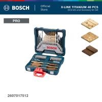 ราคา ชุดดอกสว่านและไขควงอเนกประสงค์ BOSCH Premium X-Line 40 ชิ้น (2607017512) - เคลือบไทเทเนียม (56663481203)