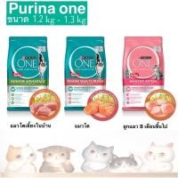 ราคา Purina one (เพียวริน่า วัน) ขนาด 1.2kg-1.3kg. อาหารแมวชนิดเม็ดสำหรับแมวเด็กและแมวโต (16613688953)
