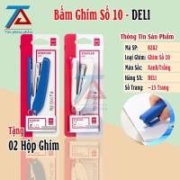 ราคา เดลี เบอร์ เครื่องเย็บกระดาษ 10 เครื่องเย็บกระดาษ DELI E0282/E0229 15 แผ่น สะดวก No. เครื่องเย็บกระดาษ 10 VPP Truong Anh (50266166387)
