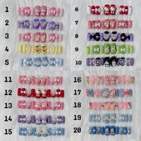 ราคา เล็บปลอม สีเจลแท้ 100% เล็บปลอมสำเร็จรูป งานการ์ตูน แถมฟรี กาว+ตะไบ (24127913577)
