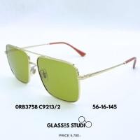 ราคา กรอบแว่นตา Ray Ban ของแท้ 100% 0RB3758 (สีทอง) (29893030069)