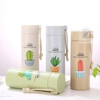 ราคา กระบอกน้ำกระบอกเพชร กระบอกน้ำเก็บความเย็น กระบอกแก้วใส่น้ำขนาด450ml. (26327246609)