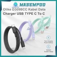 ราคา Olike D309BCC ประเภท C ถึง C 65W 3A ไนลอนถักทนทาน Fast Charging แล็ปท็อป HP310 (40530450489)