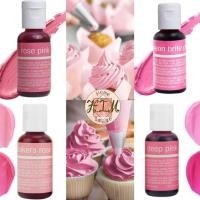 ราคา สีเจล Chef Master (20 กรัม) กลุ่มโทนชมพู (29693538990)