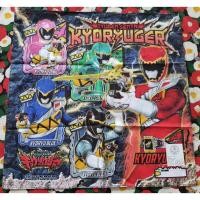 ราคา ผ้าเช็ดหน้า KYORYUGER zyuden sentai เซนไต ขบวนการ 5 สี BANDAI MADE IN JAPAN Size : 30 x 30 cm ขบวนการผู้กล้าไดโนเสาร์ เ (26414925979)
