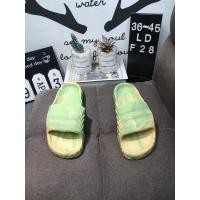 ราคา Adidas ของแท้ 100% ร้าน ADILETTE 22 แตะลายคลื่นสีเขียวอ่อน 02 รองเท้า Hot sales (25054752123)