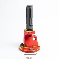 ราคา แท่นวางไขควงไฟฟ้า OSUKA OSHT2001,BOSCH GO3KITฐานวางสว่านมือ 3.6V พลาสติก PETG ทนทาน พร้อมช่องใส่ดอกไขควง (53666065577)