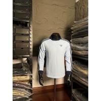 ราคา Unisex Adidas Originals Trefoil Loose Retro Jersey V คอ Breathable กีฬาเสื้อแขนยาว (55614224304)