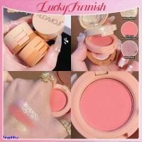 ราคา COD Pretty Matte Highlighter Blush 3 in 1 Matte Highlighter Blush Palette Pearly Blush Shiny Eyeshadow Multifunctional Face Makeup Palette Female Cosmetics【BLUE】 【LuckyFurnish】 (56462389070)