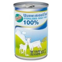ราคา ยกลัง12กระป๋อง ศิริชัย นมแพะสเตอร์รี่ไรส์ สำหรับสัตว์เลี้ยงSterilized Goat Milk 100% ขนาด400ml (46909431078)
